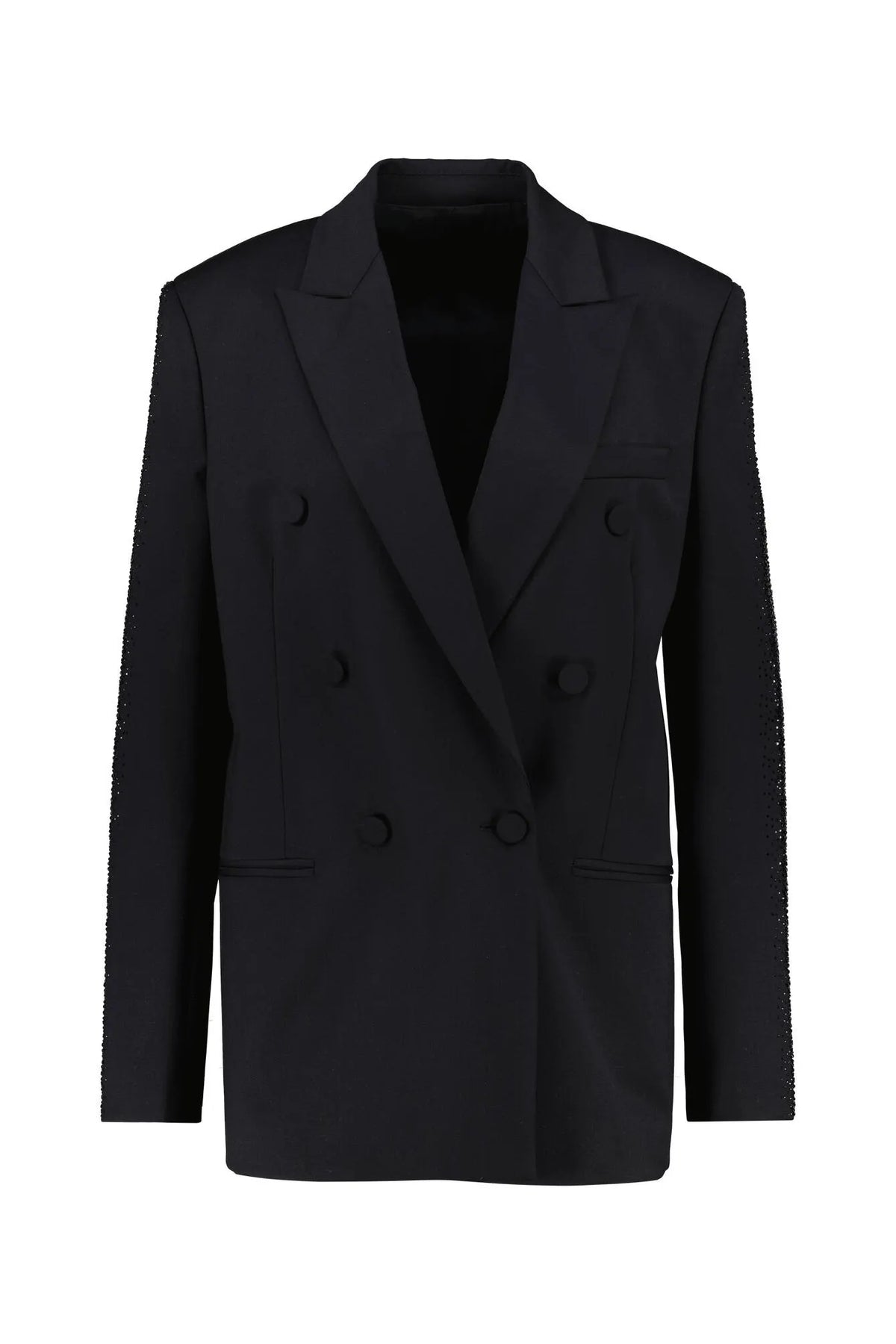 Blazer mit Strass-Details