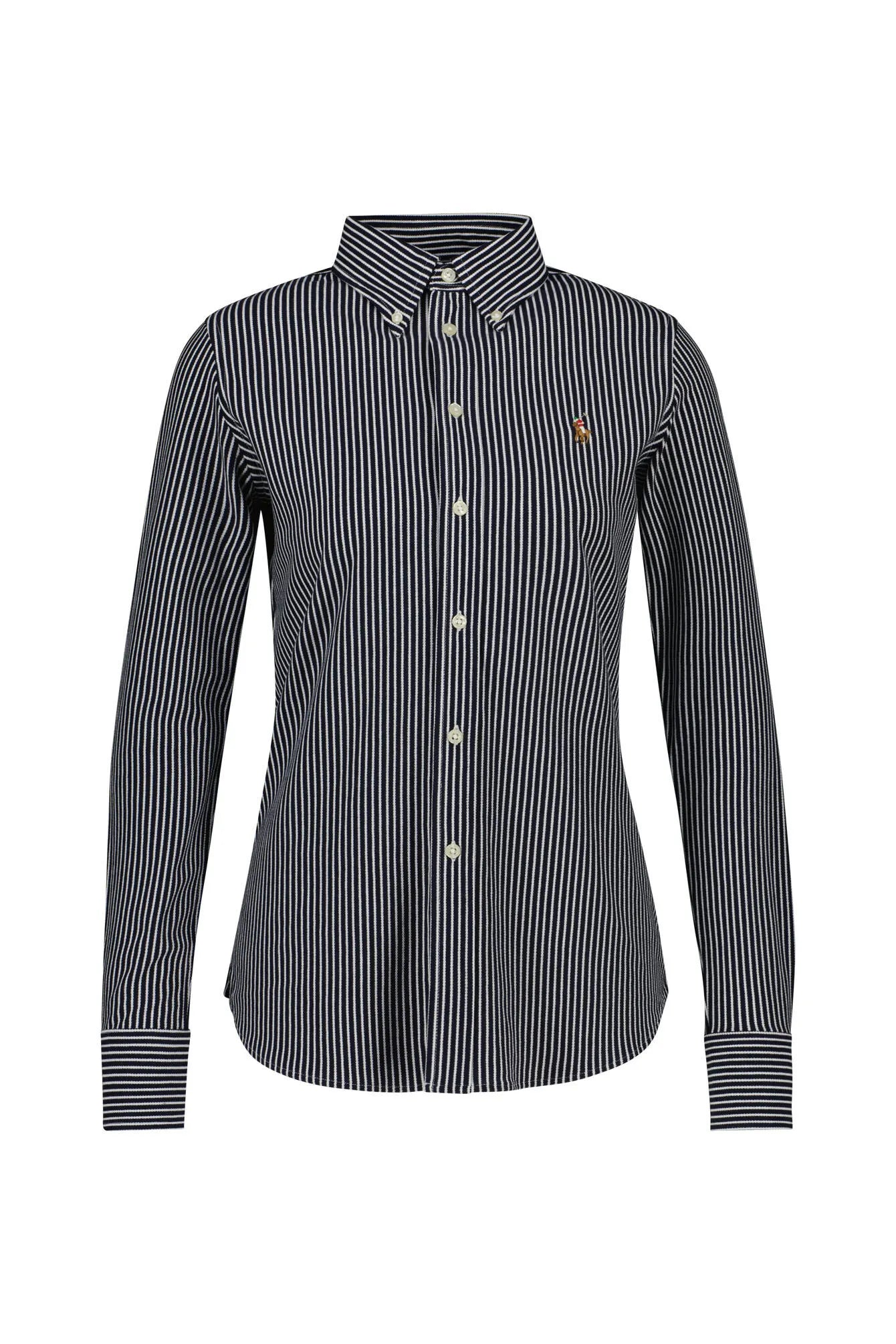 Oxford-Bluse aus Baumwolle