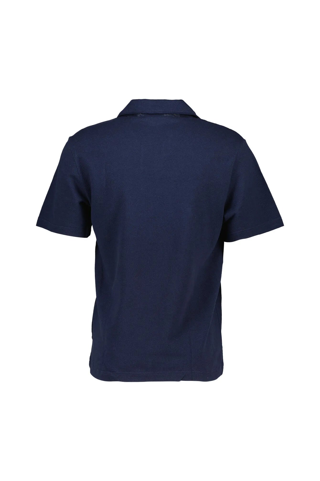 Strick-Poloshirt aus Baumwollmix