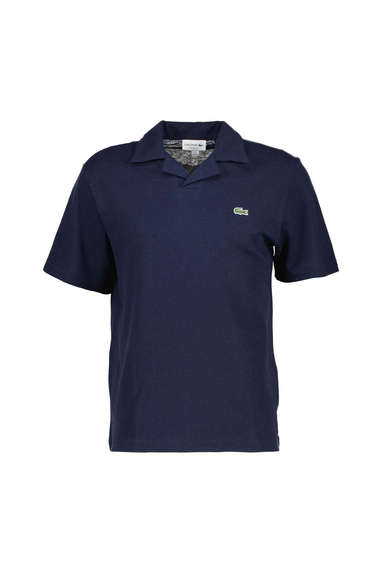 Strick-Poloshirt aus Baumwollmix