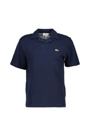 Strick-Poloshirt aus Baumwollmix