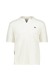 Polo-Pullover aus Frottee