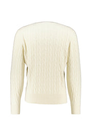 Strickpullover aus Wolle