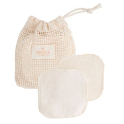 Wiederverwendbare Waschpads mit Wäschenetz