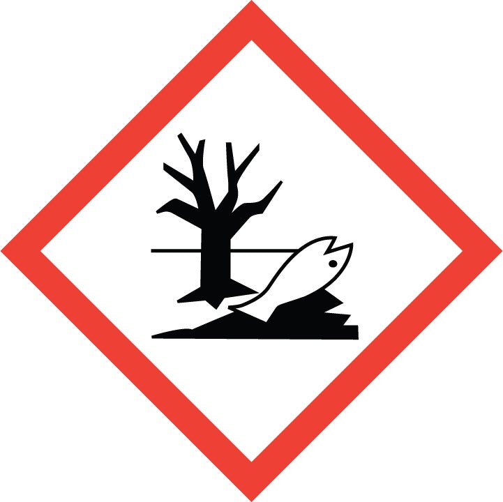 hazard icon H411: Giftig für Wasserorganismen, mit langfristiger Wirkung.